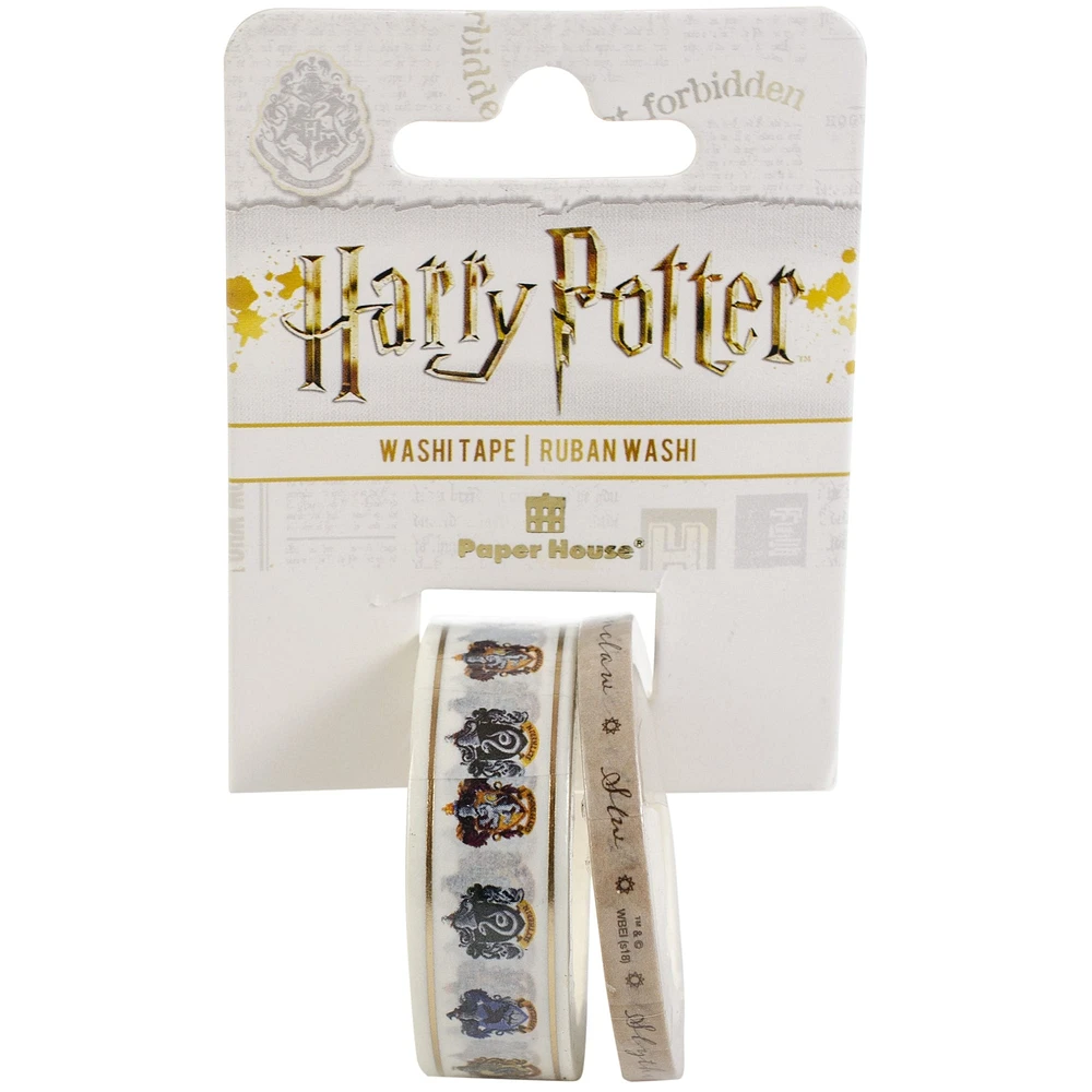 Paper House® Harry Potter House Crests Washi Tape Set