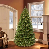 7.5ft. Pre-Lit Fraser Fir Grand Artificial Christmas Tree, Clear Lights