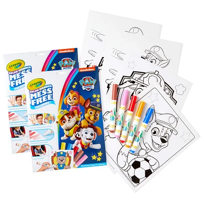 9 Packs: 2 ct. (18 total) Crayola® Color Wonder® Paw Patrol™ Mess Free Coloring Pad & Markers