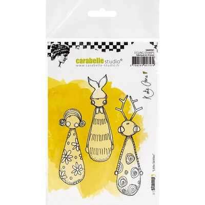 Carabelle Studio Little Skittles A6 Cling Stamps