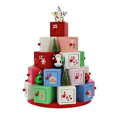 11.75" Christmas Tree Advent Calendar by Ashland®