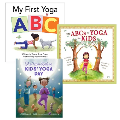 Stafford House Kid's Yoga 3 Book Set