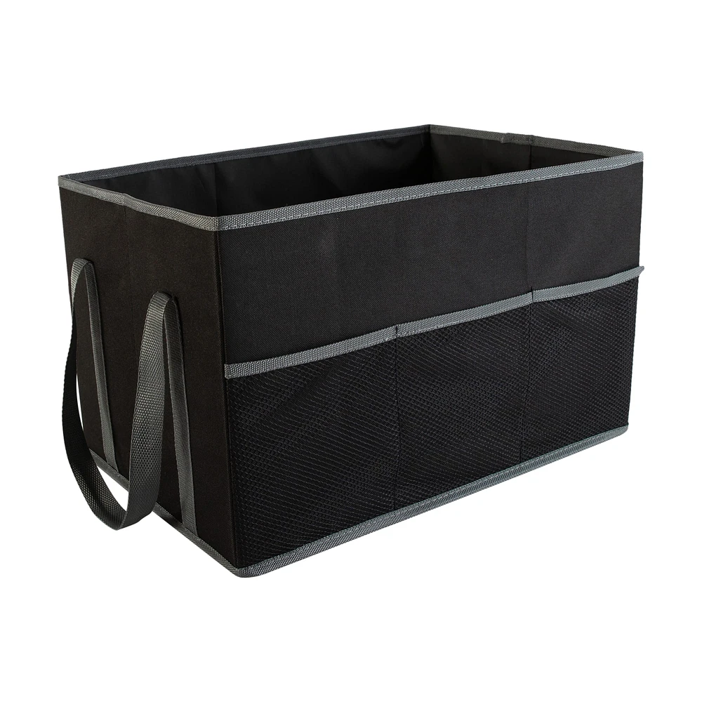 Simplify Black Foldable Trunk Organizer