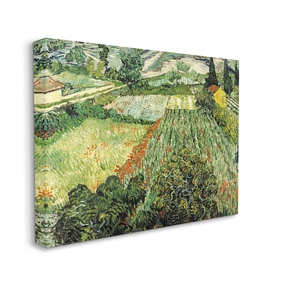 Stupell Industries Classic Van Gogh Field Painting Feld Mit Mohnblumen Canvas Wall Art