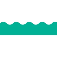 Trend Enterprises® Terrific Trimmers® Teal Border, 39ft.