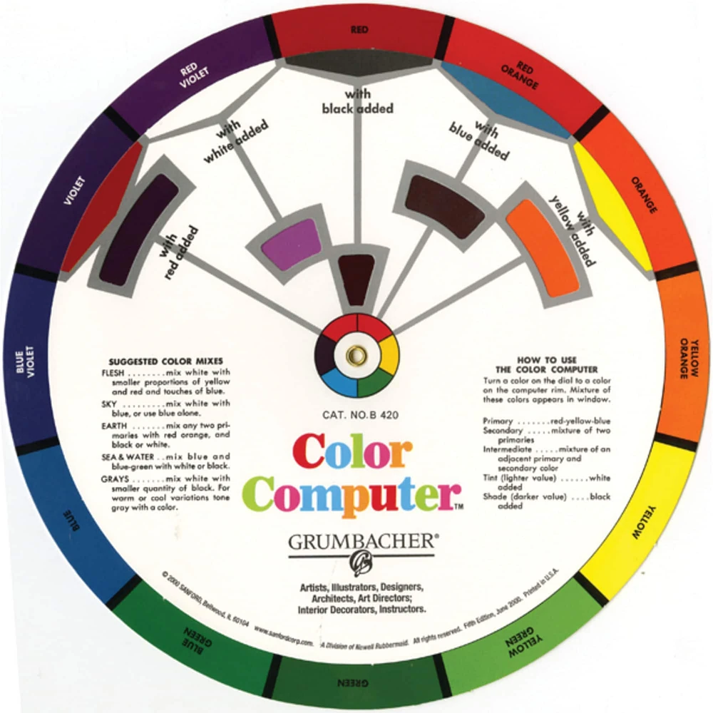 Grumbacher® B-420 Color Computer™ Wheel