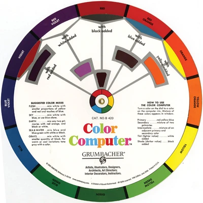 Grumbacher® B-420 Color Computer™ Wheel