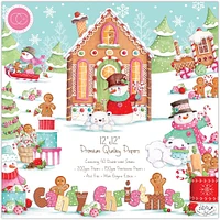 Craft Consortium Candy Christmas Double-Sided Paper Pad, 12" x 12"