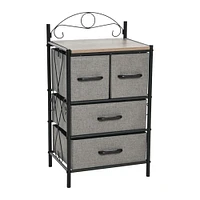 Household Essentials Victoria 4 Drawer Dresser