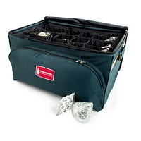 TreeKeeper Christmas Ornament Storage Box with Adjustable Dividers