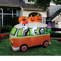 7ft. Inflatable Halloween Vintage Bus