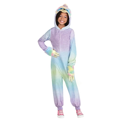 Zipster™ Child Pastel Sloth Costume