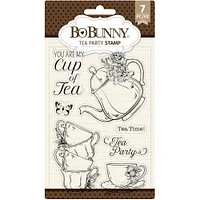 Bo Bunny® Tea Party Clear Stamps