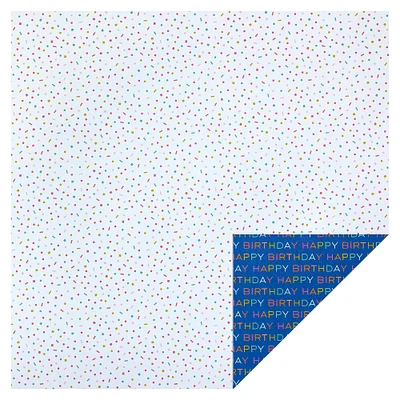 48 Pack: Birthday Double-Sided Cardstock Paper by Recollections™, 12" x 12"