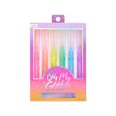 OOLY Oh My Glitter! Highlighters Set