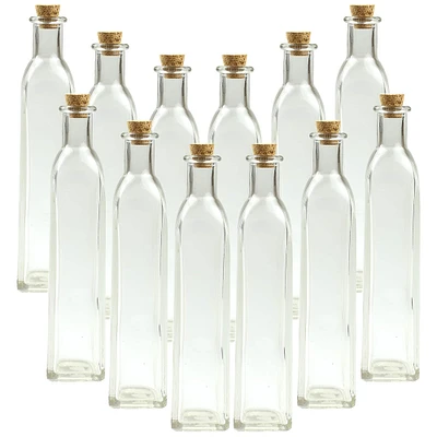12 Pack: 7" Glass Vinegar Bottle by Ashland™