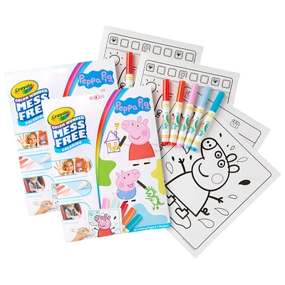 9 Packs: 2 ct. (18 total) Crayola® Color Wonder® Peppa Pig™ Mess Free Coloring Pad & Markers