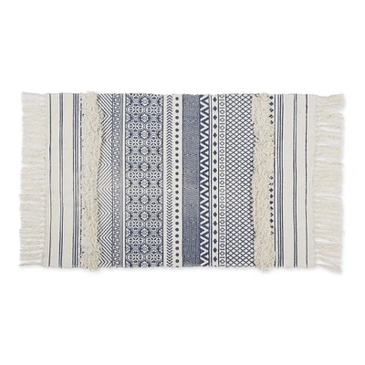 DII® Shabby Chic Textured Hand-Loomed Shag Rug