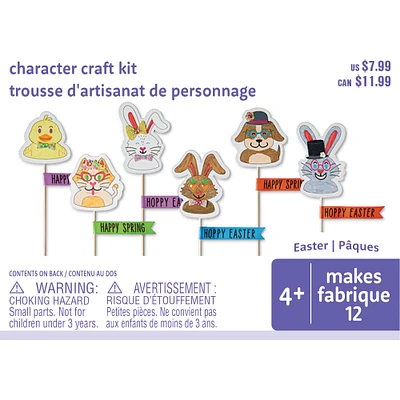 Easter Character Foam Craft Kit by Creatology™