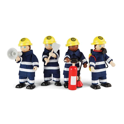 Bigjigs® Firefighter Figurines Set