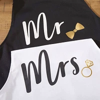 Kate Aspen® Mr. & Mrs. Couples Apron Gift Set