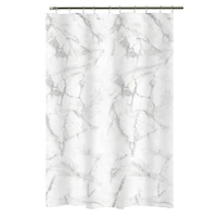 Bath Bliss Marble Design Shower Curtain