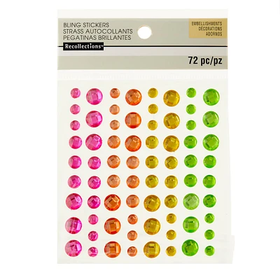 Neon Rhinestone Stickers by Recollections™