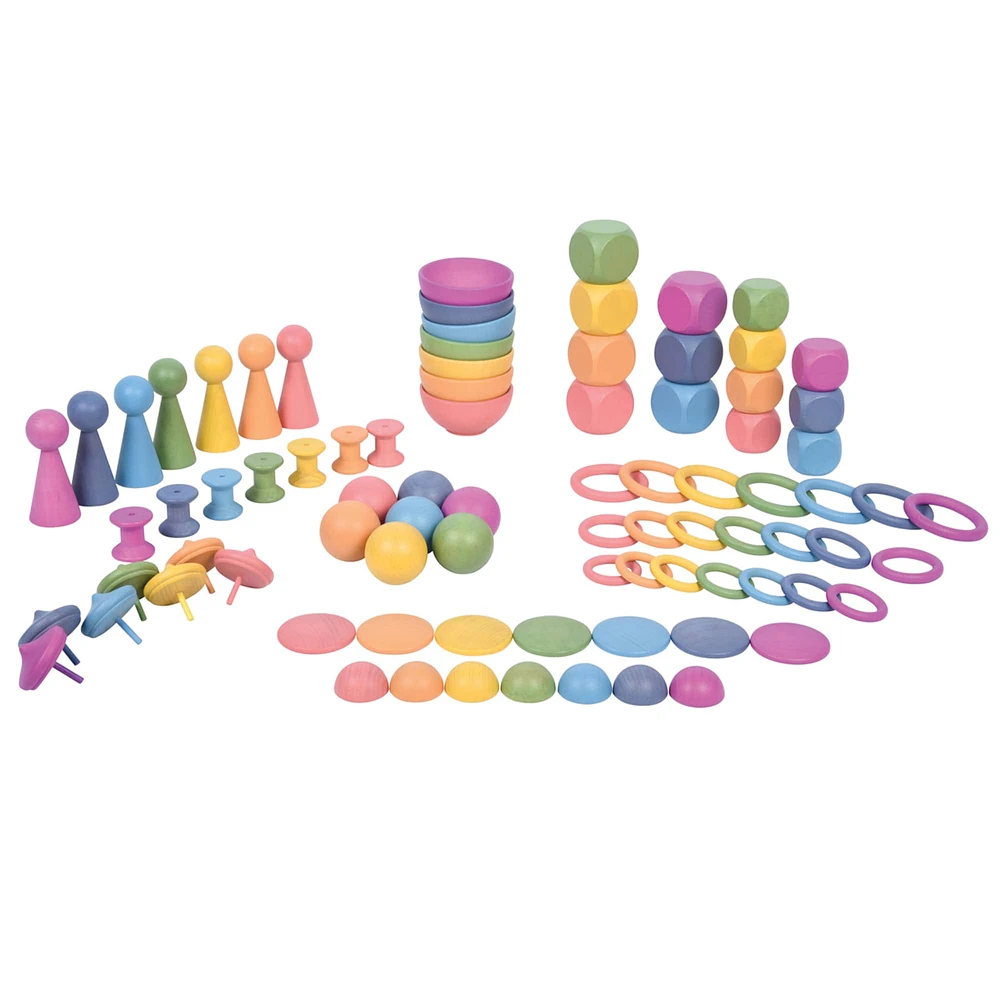 TickiT® Rainbow Wooden Super Set