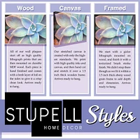 Stupell Industries Chic Alphabet of Dogs with Floral Detail Wall Art