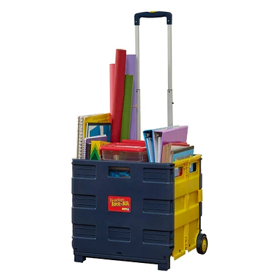 Educational Insights Teacher Rolling Tote-All