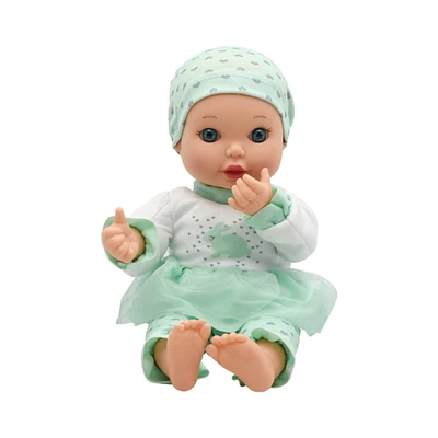 New Adventures Little Darlings 11" Baby Kisses Doll