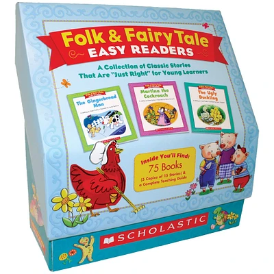 Scholastic Teaching Resources Folk & Fairy Tale Easy Readers Classroom Set