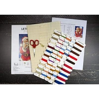 Letistitch Santa's Secret Counted Cross Stitch Kit