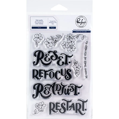 Pinkfresh Studio Reset Clear Stamp Set