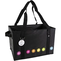 Doodlebug Daisies Canvas Foldable Tote