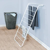 Honey Can Do White Leaning Clothes Drying Rack