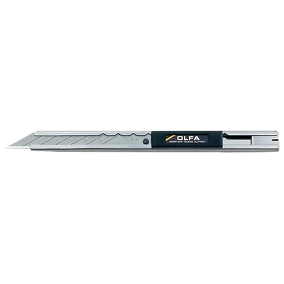 Olfa® Stainless Steel Slide-Lock Graphics Knife with Snap Off Blade