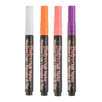 6 Packs: 4 ct. (24 total) Marvy® Uchida Bistro Fine Point Fluorescent 1 Chalk Markers