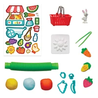 6 Pack: Creativity for Kids® Sensory on the Go Farmer's Market Play Kit