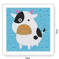 Sparkly Selections Cow Pre-Framed Diamond Painting Kit