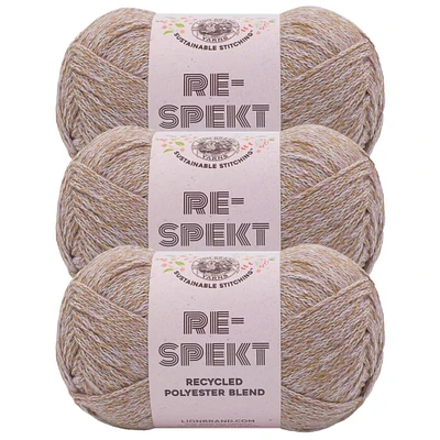 3 Pack Lion Brand® Re-Spekt Yarn