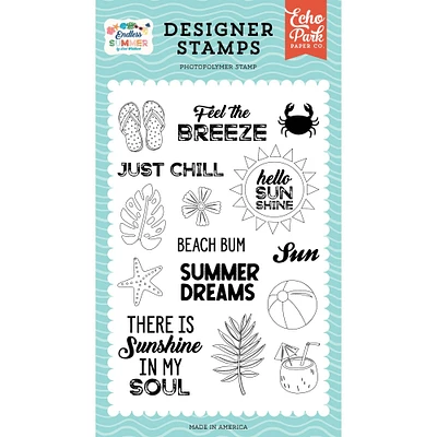 Echo Park™ Paper Co. Feel The Breeze Stamps