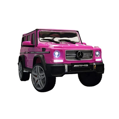 Best Ride On Cars™ 12V Pink Mercedes G65 SUV