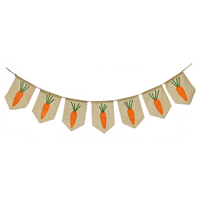 70'' Carrots Easter Banner