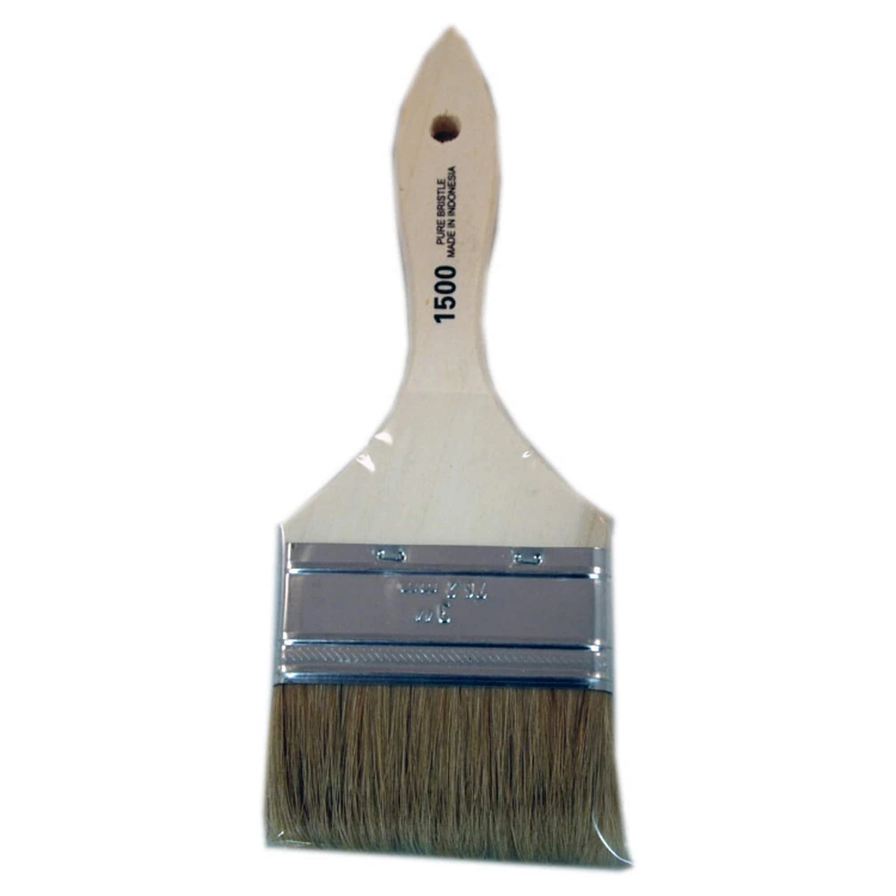 Linzer White Bristle Varnish & Chip Brush