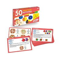 Junior Learning® 50 Fraction Activities Learning Set