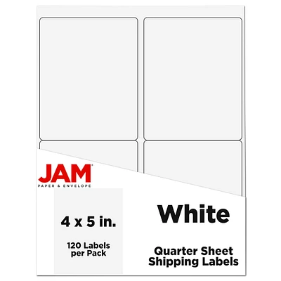 JAM Paper Extra Large Shipping Address Label Stickers