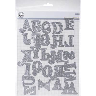 Pinkfresh Studio Kelly Alpha Uppercase Die Set