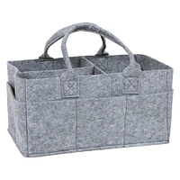 Sammy & Lou® Gray Felt Storage Caddy