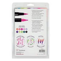 6 Packs: 10 ct. (60 total) Tombow Lettering Favorites Dual Brush Pens